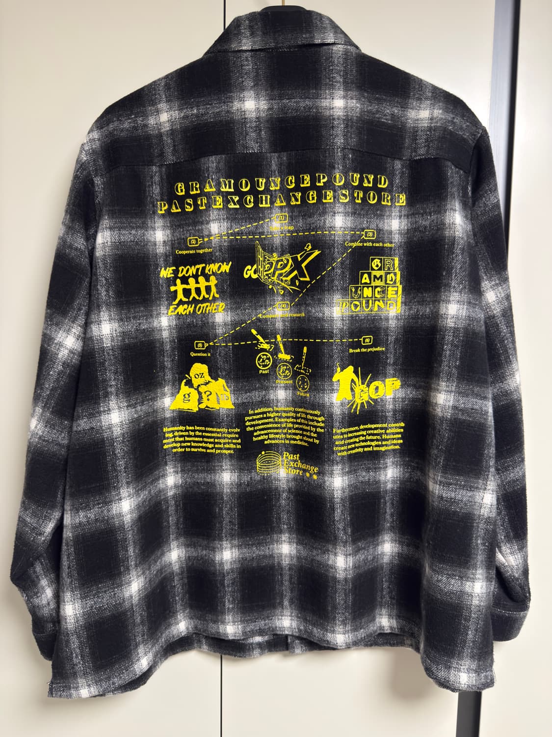 그램아운스파운드 체크셔츠 XL 상품이미지2