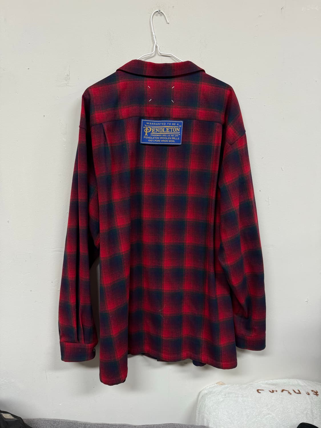 마르지엘라 25fw 펜들턴 플란넬 셔츠 새상품 상품이미지2