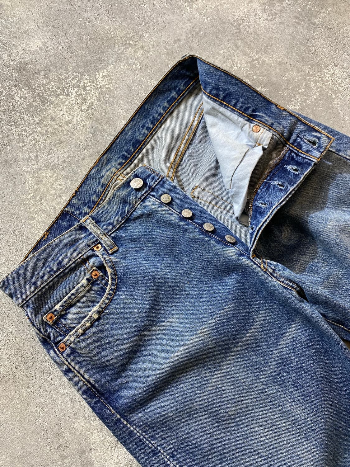 [30-31] 00s Levi's 501 리바이스 레귤러 핏 데님팬츠 상품이미지5