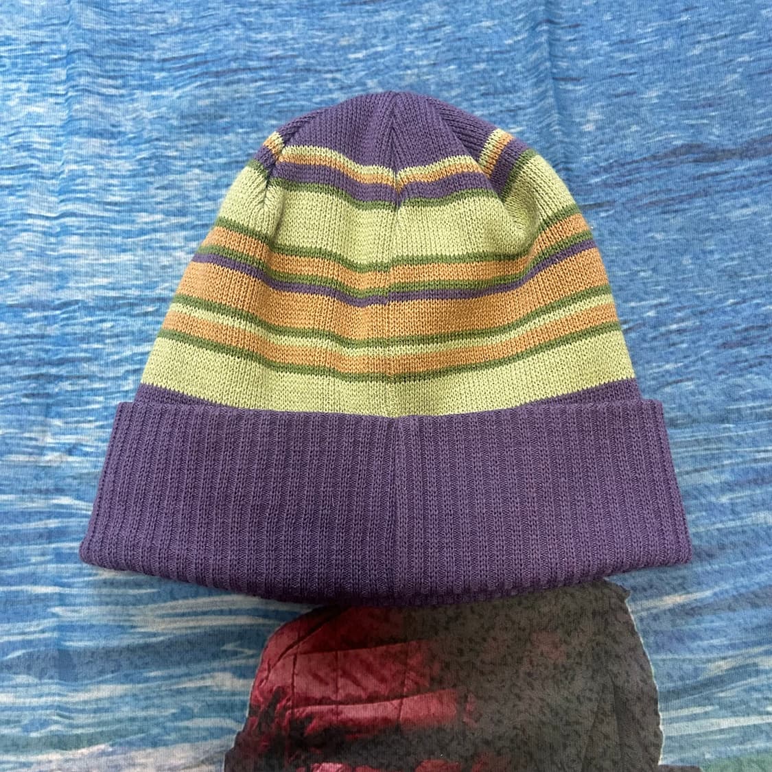 Supreme Stripe Knit Beanie 상품이미지2