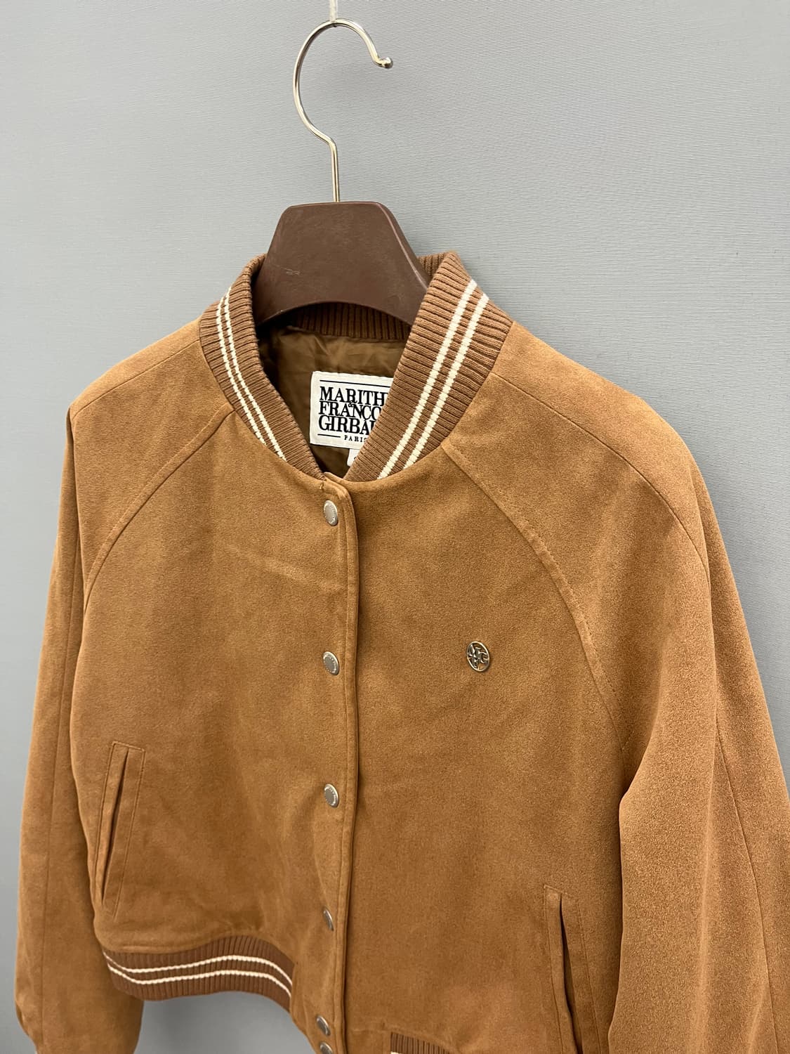 마리떼 프랑소와 저버 23FW 울 블렌드 바시티 재킷 공용 상품이미지3