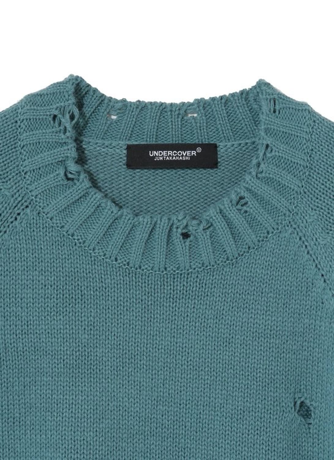 언더커버 니트 그레이 그린 3 상품이미지3