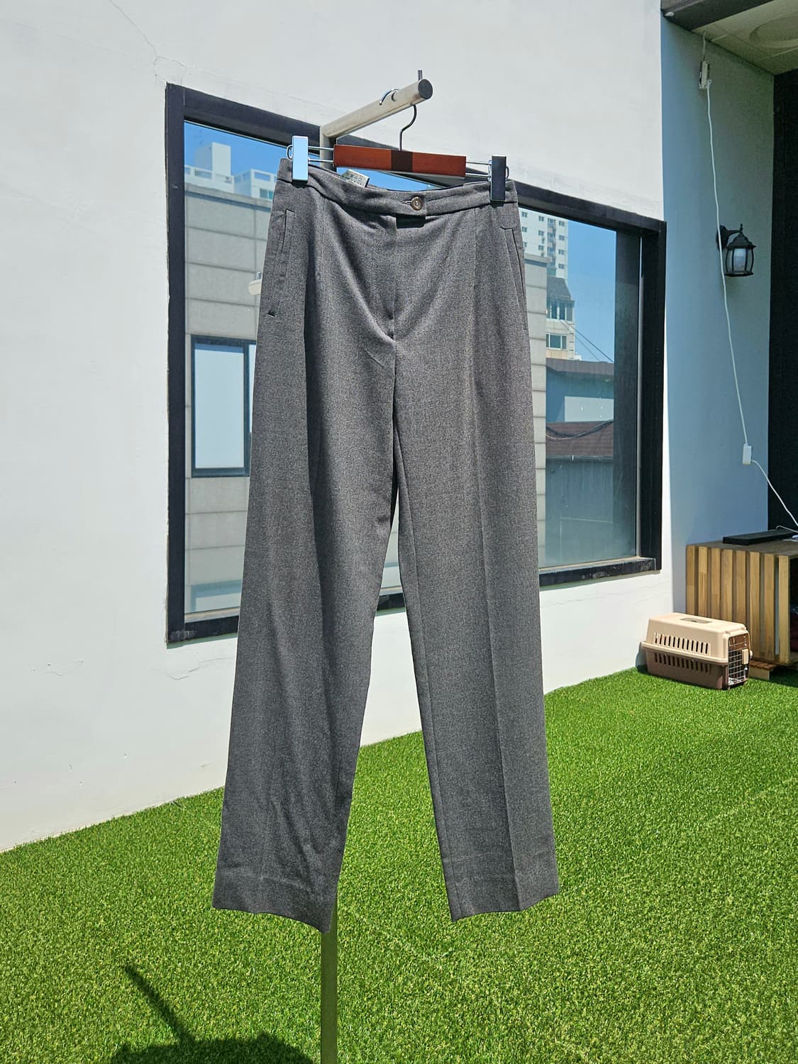 버버리 울 슬랙스 상품이미지1