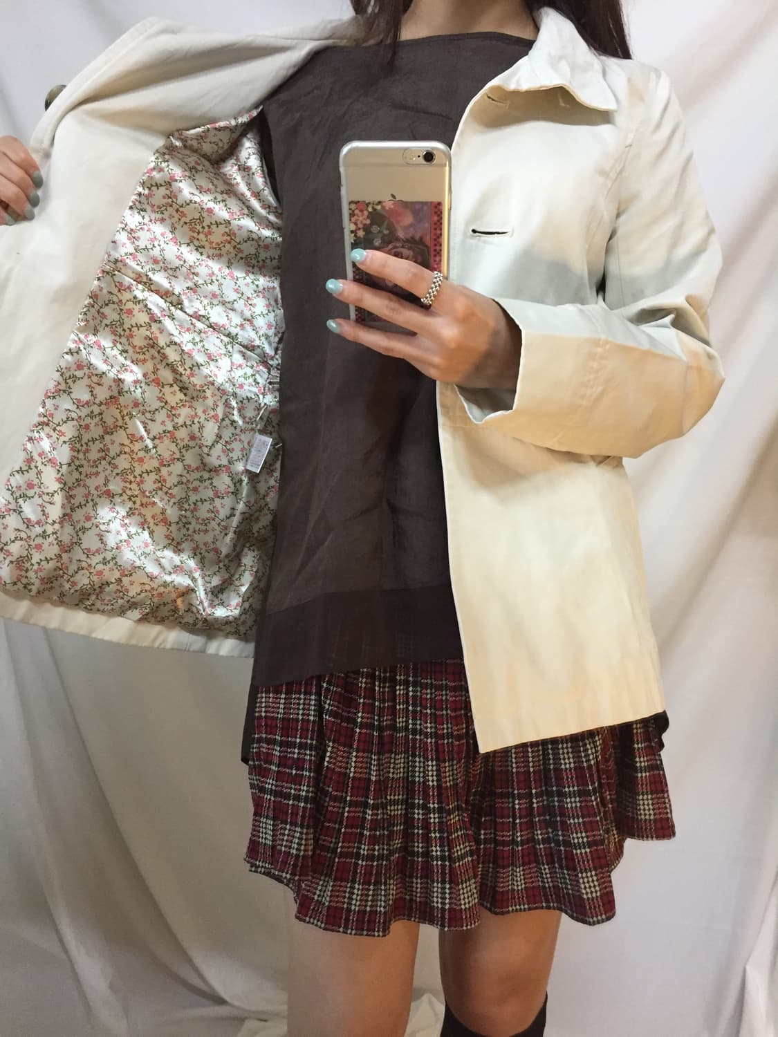 플라워 안감 자켓 상품이미지8