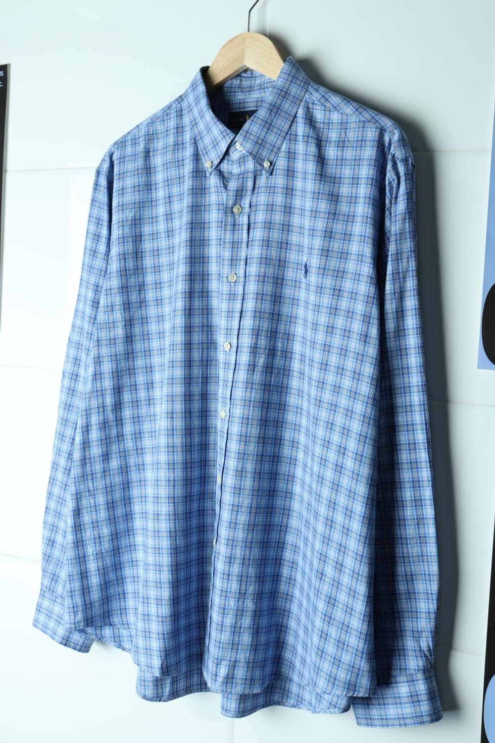 (XL-2XL) 폴로 랄프로렌 셔츠 남방 USA 잔체크-H3H33995 상품이미지1