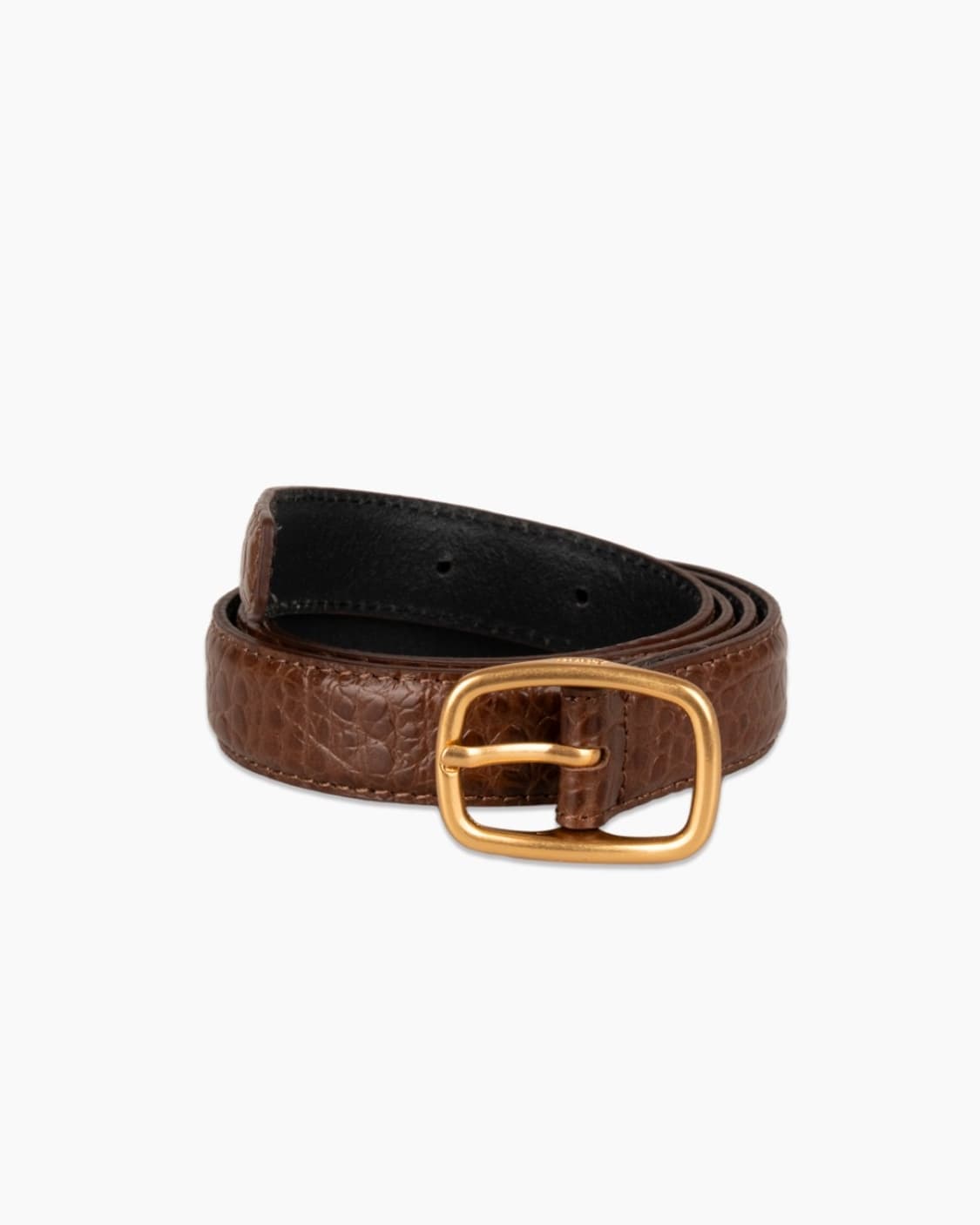 Narrow Belt Brown(Croco)  상품이미지1