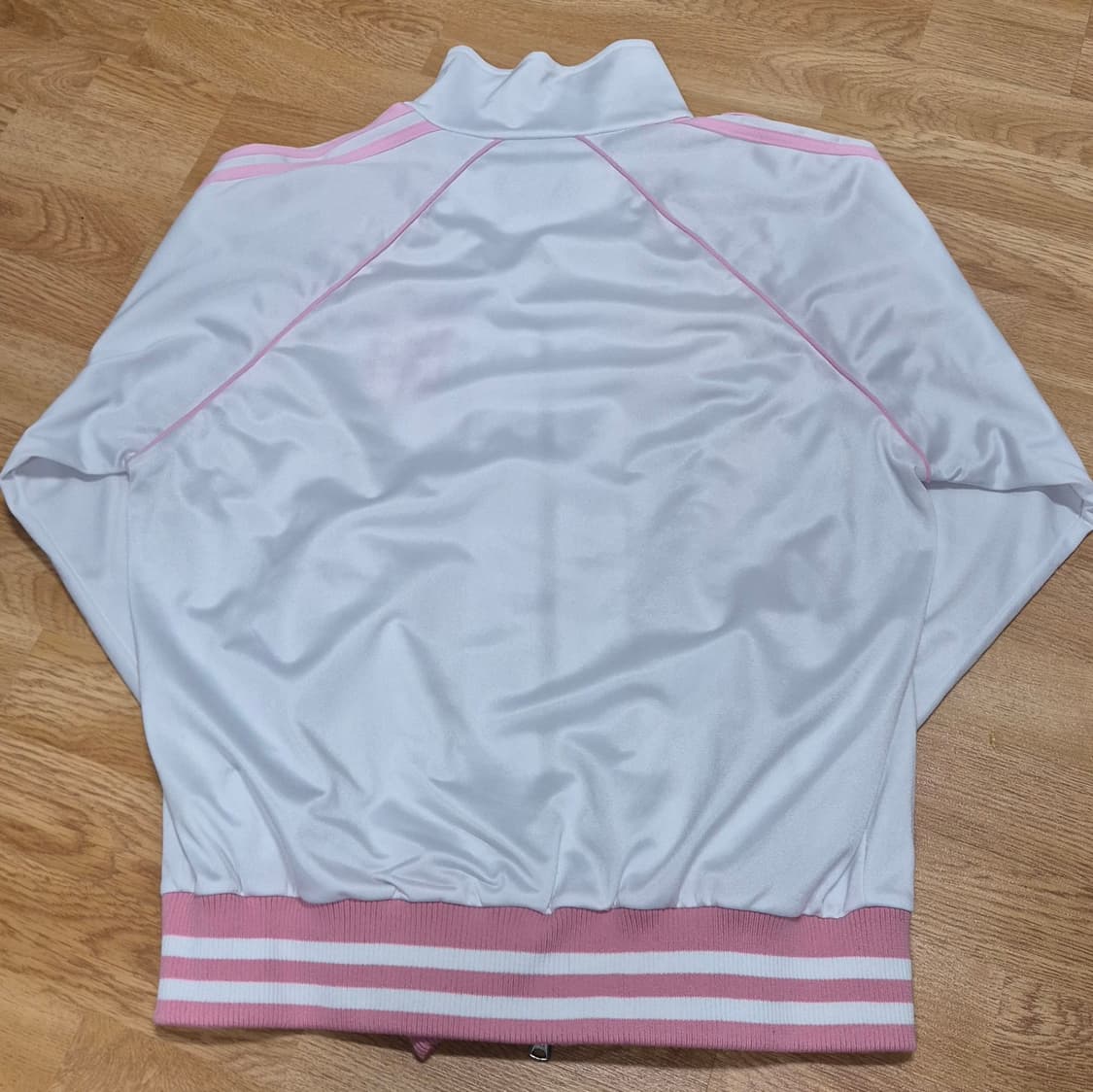 LECYTO Varsity Tracktop_WHITE 상품이미지3
