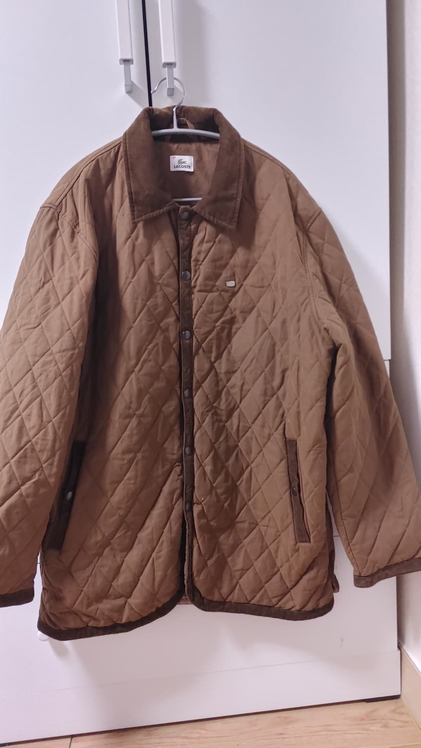 라코스테 브라운 퀄팅 자켓 105 상품이미지1