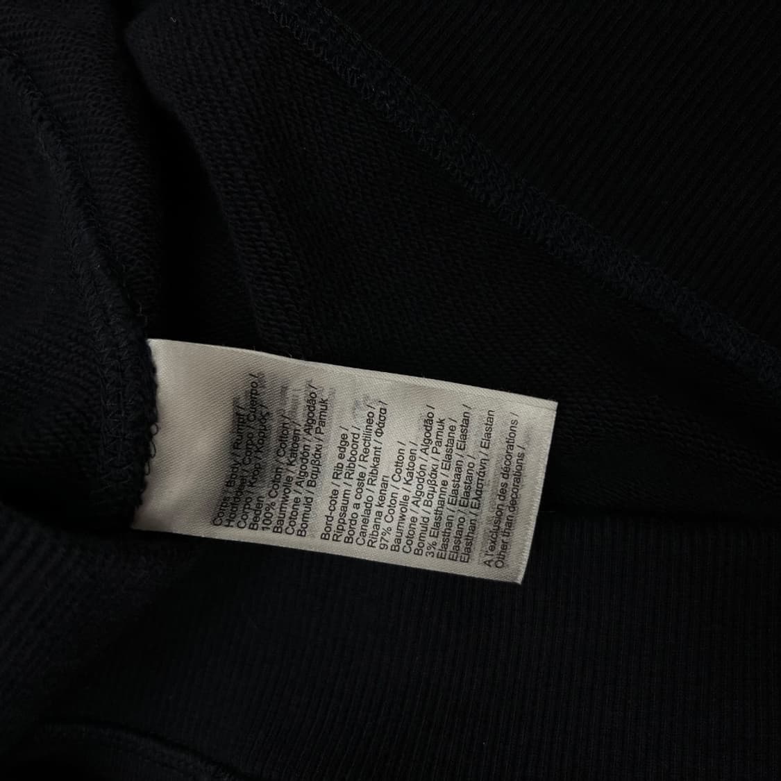 라코스테 센터로고 네이비 맨투맨 상품이미지5