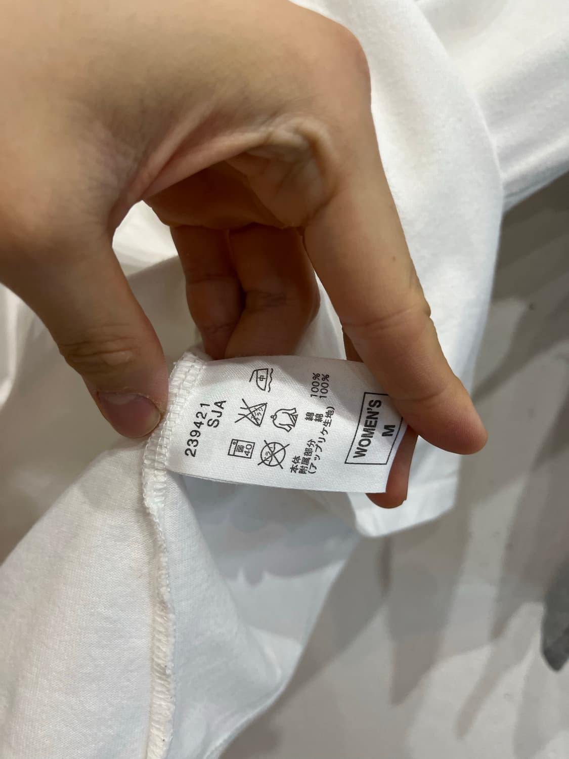 나이키 로고 래글런 티셔츠 그레이 우먼즈 상품이미지6