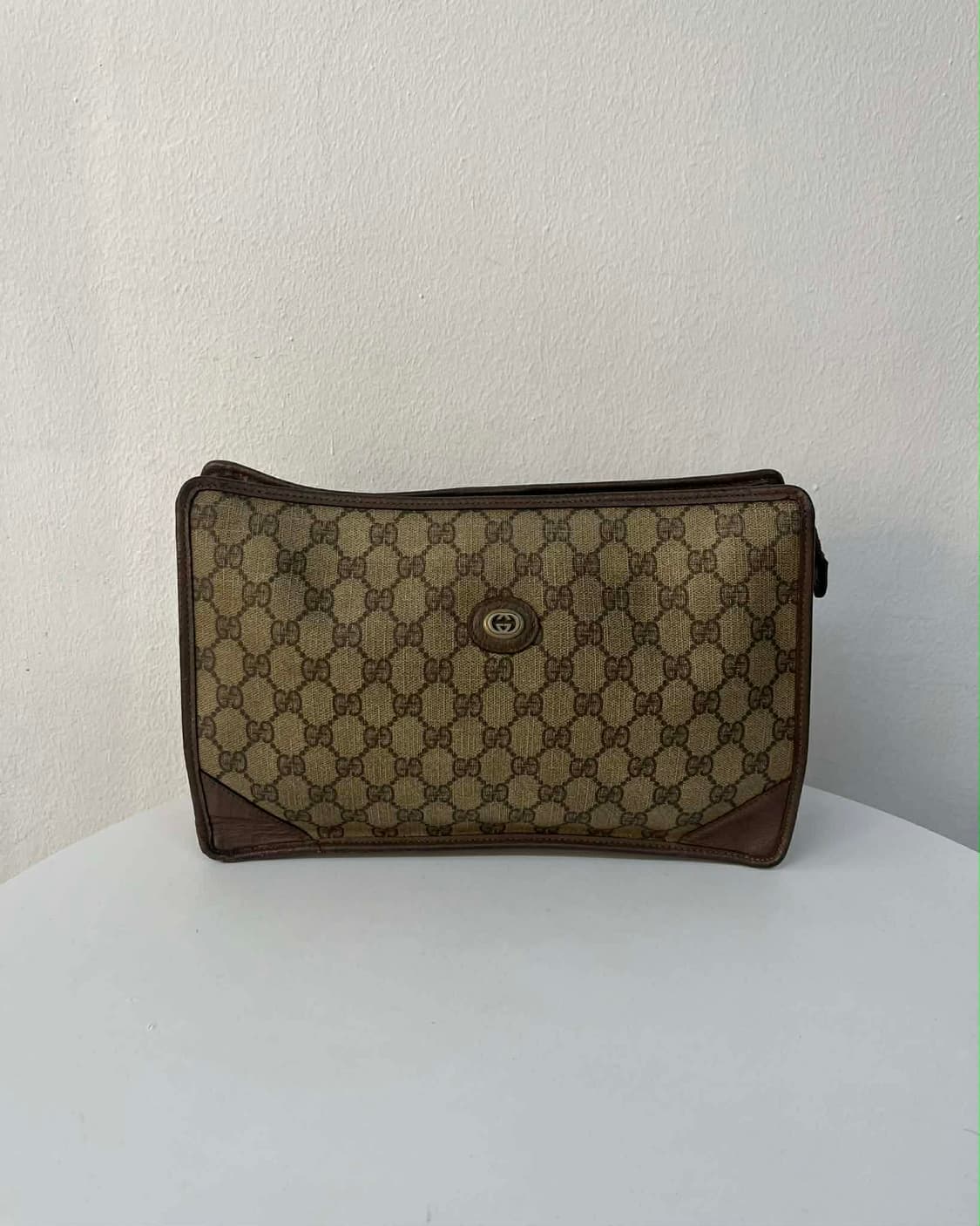 구찌 빈티지 GG캔버스 클러치백 상품이미지1