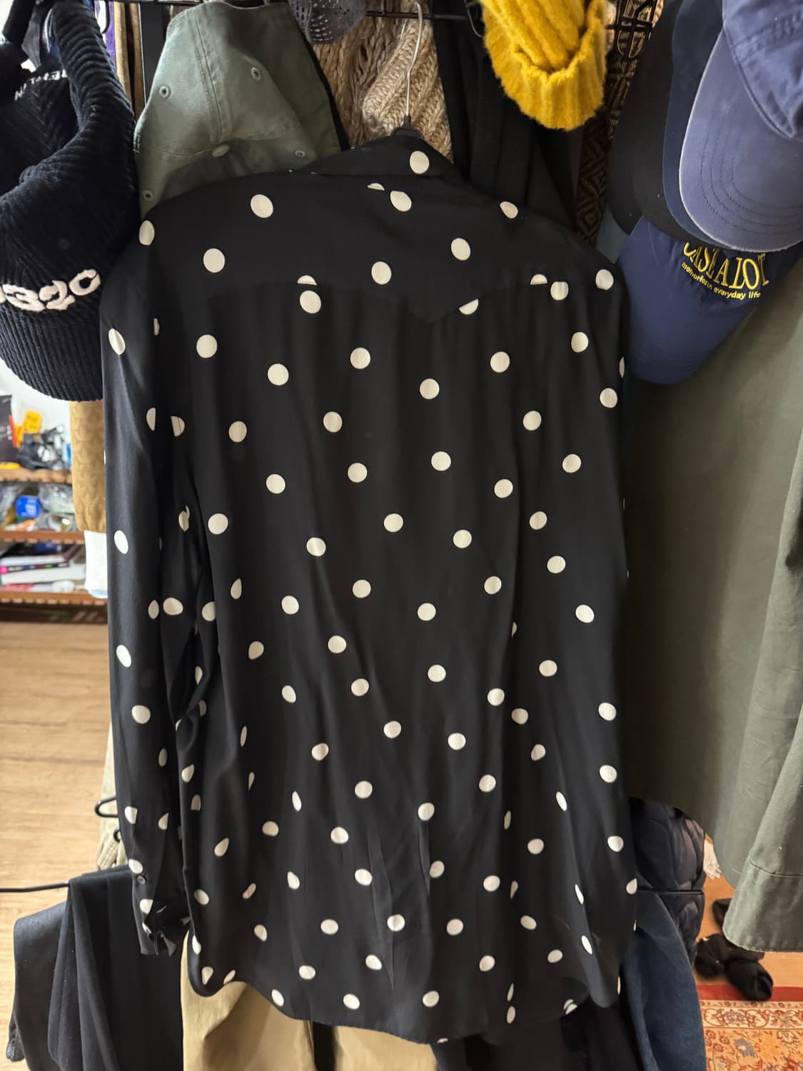 Saint Laurent 도트 셔츠 상품이미지4