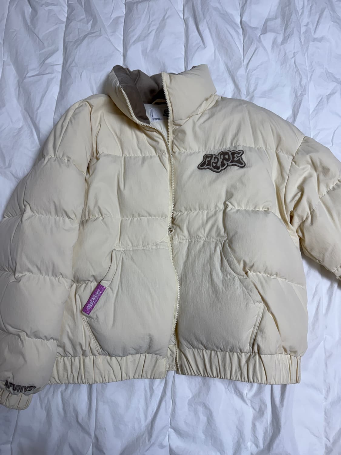 에이프 패딩 xs 상품이미지1