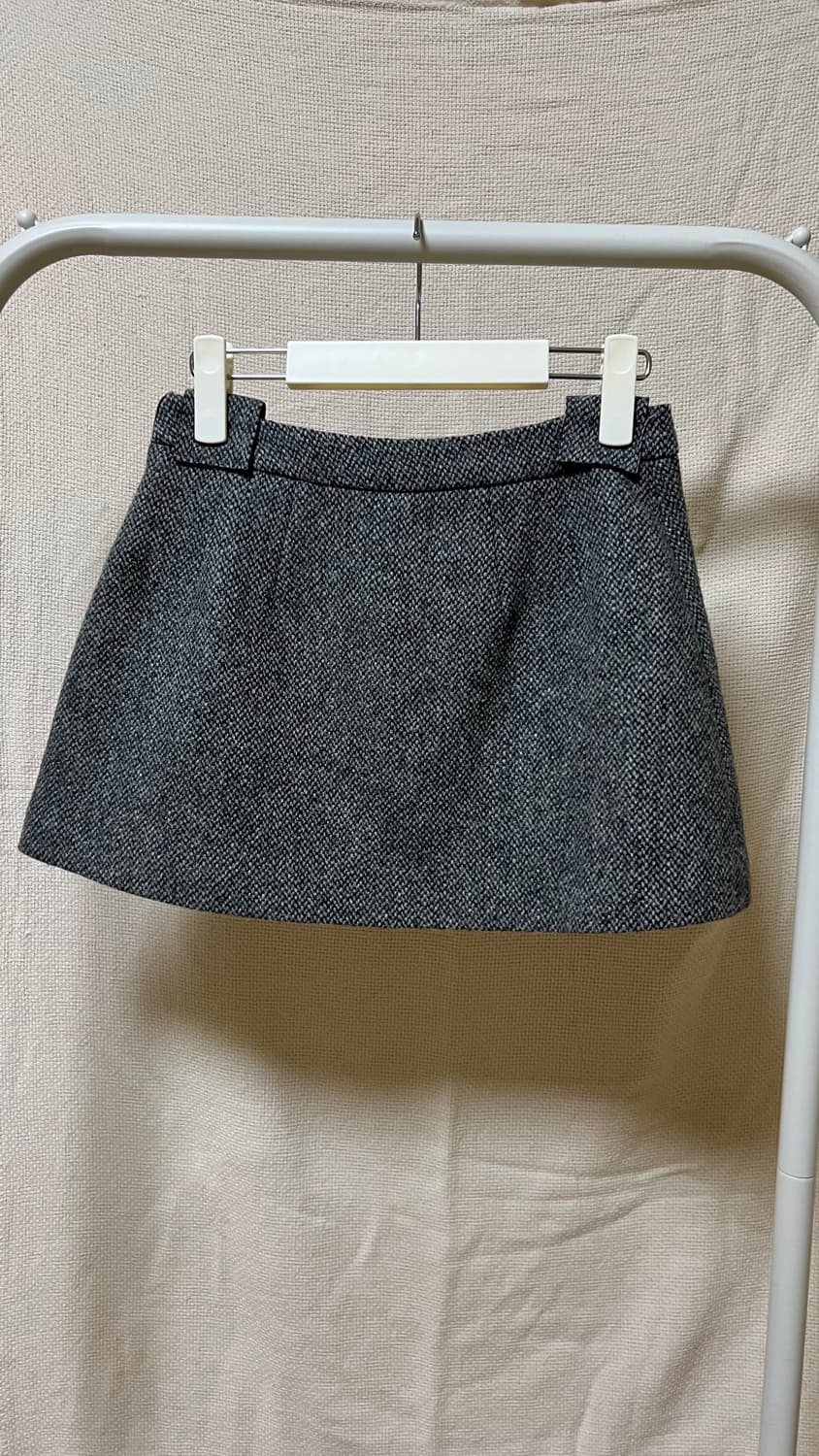 타낫 셀린미니스커트(차콜s) 상품이미지2