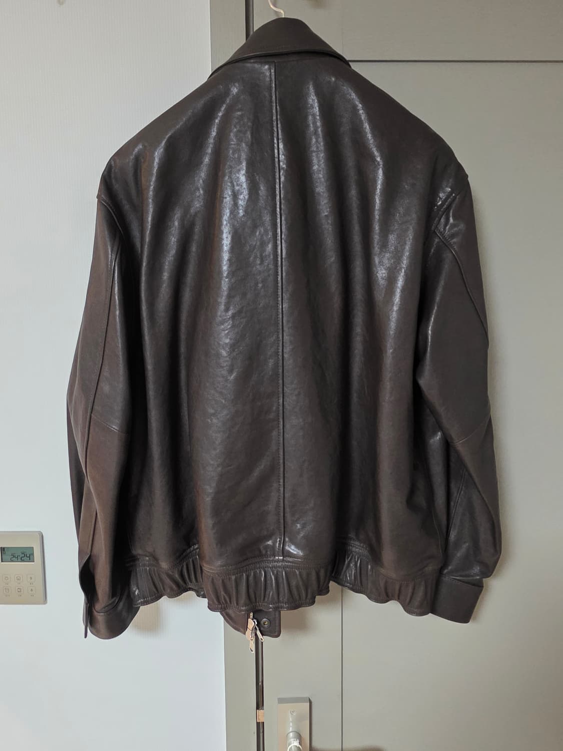 인더로우 레더 A2 자켓 다크브라운 3사이즈 상품이미지2