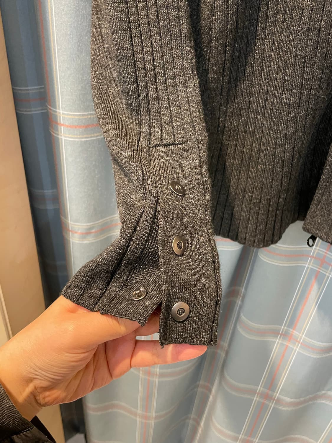 캘빈클라인 투웨이 니트집업 상품이미지3