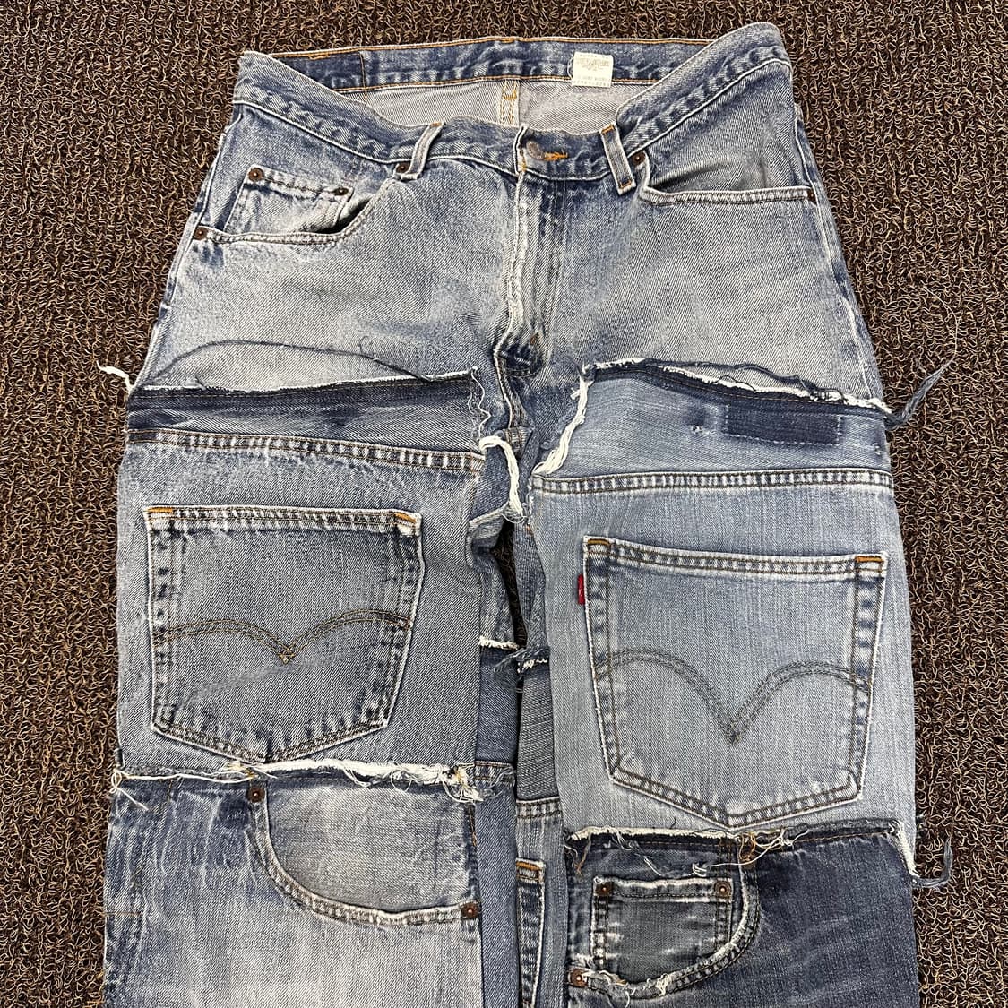 리바이스 리메이크 커스텀 와이드 데님팬츠 34인치 상품이미지2