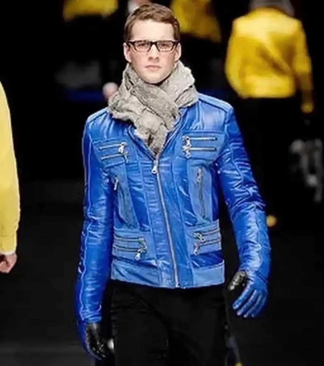 돌체앤가바나 07AW 멀티지퍼 램스킨 점퍼 자켓 상품이미지2