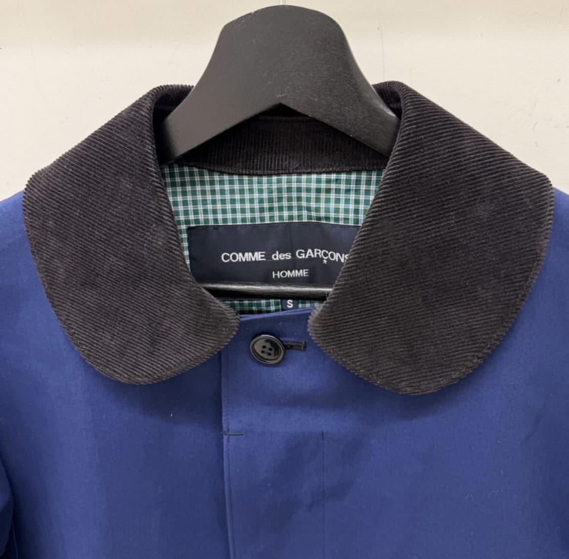 꼼데가르송 옴므 라운드 카라 하이넥 자켓 상품이미지3