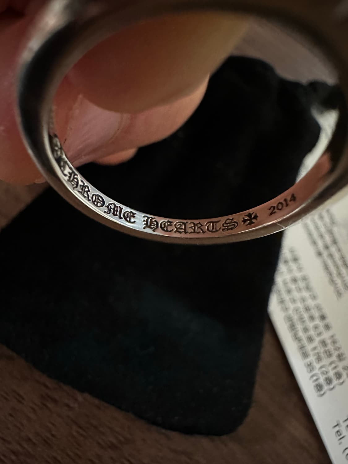 크롬하츠 베이비플로랄링 US9.5 상품이미지3