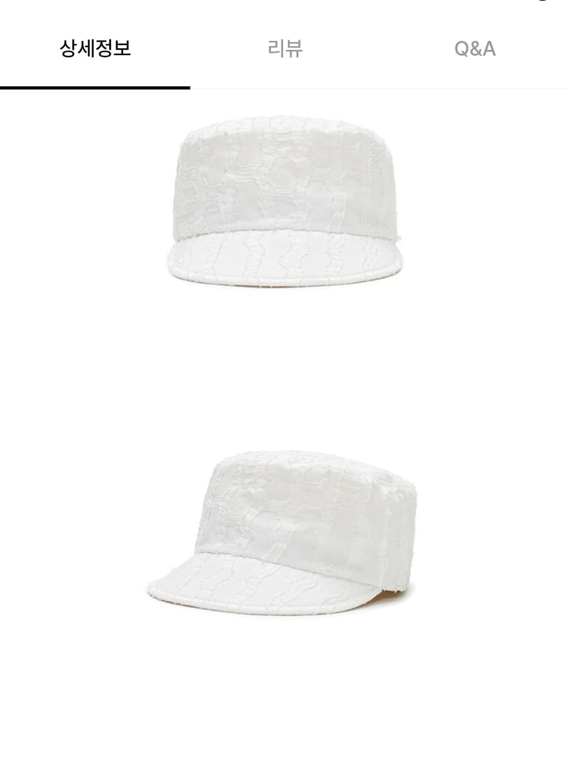 BELLBOY CAP_WAVE WHITE 어썸니즈 벨보이 캡 상품이미지2