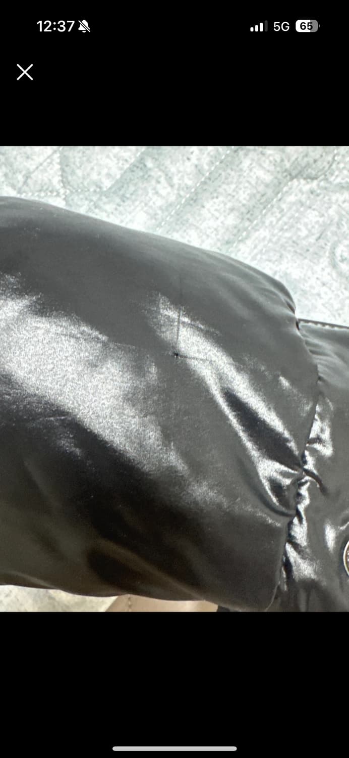 몽클레어 마야 유광 블랙 패딩 2사이즈 상품이미지8