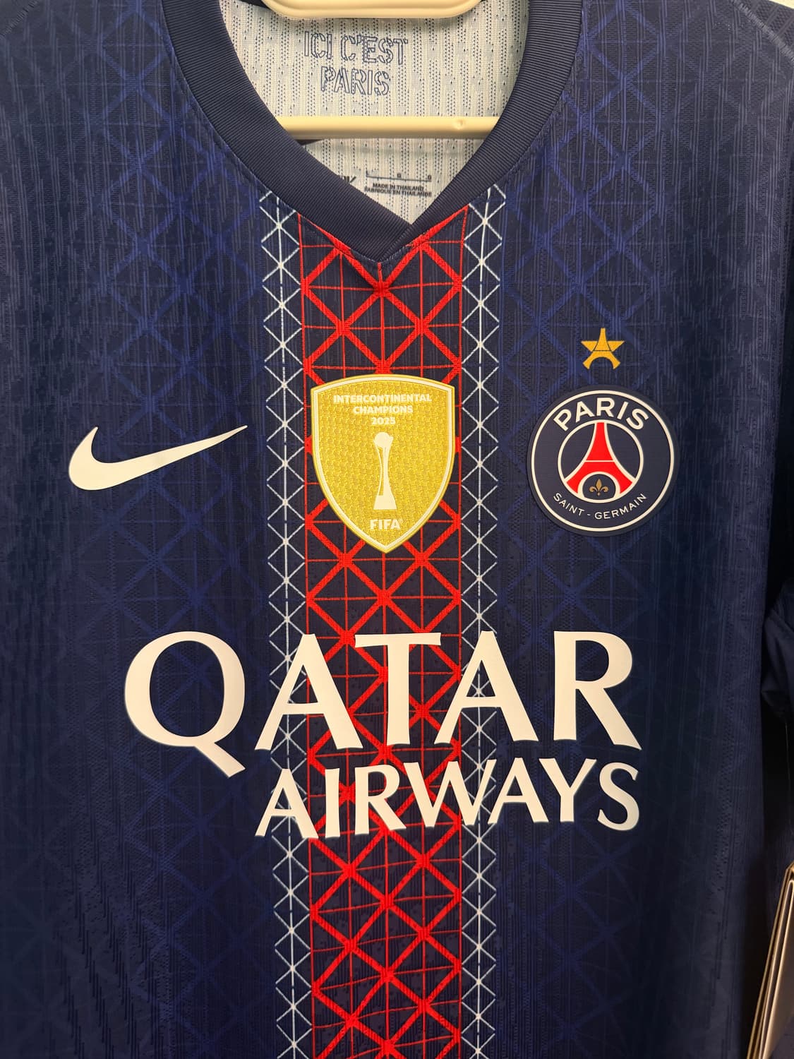 PSG25-26나이키정품 어센틱 챔스 오피셜 풀패치 상품이미지5