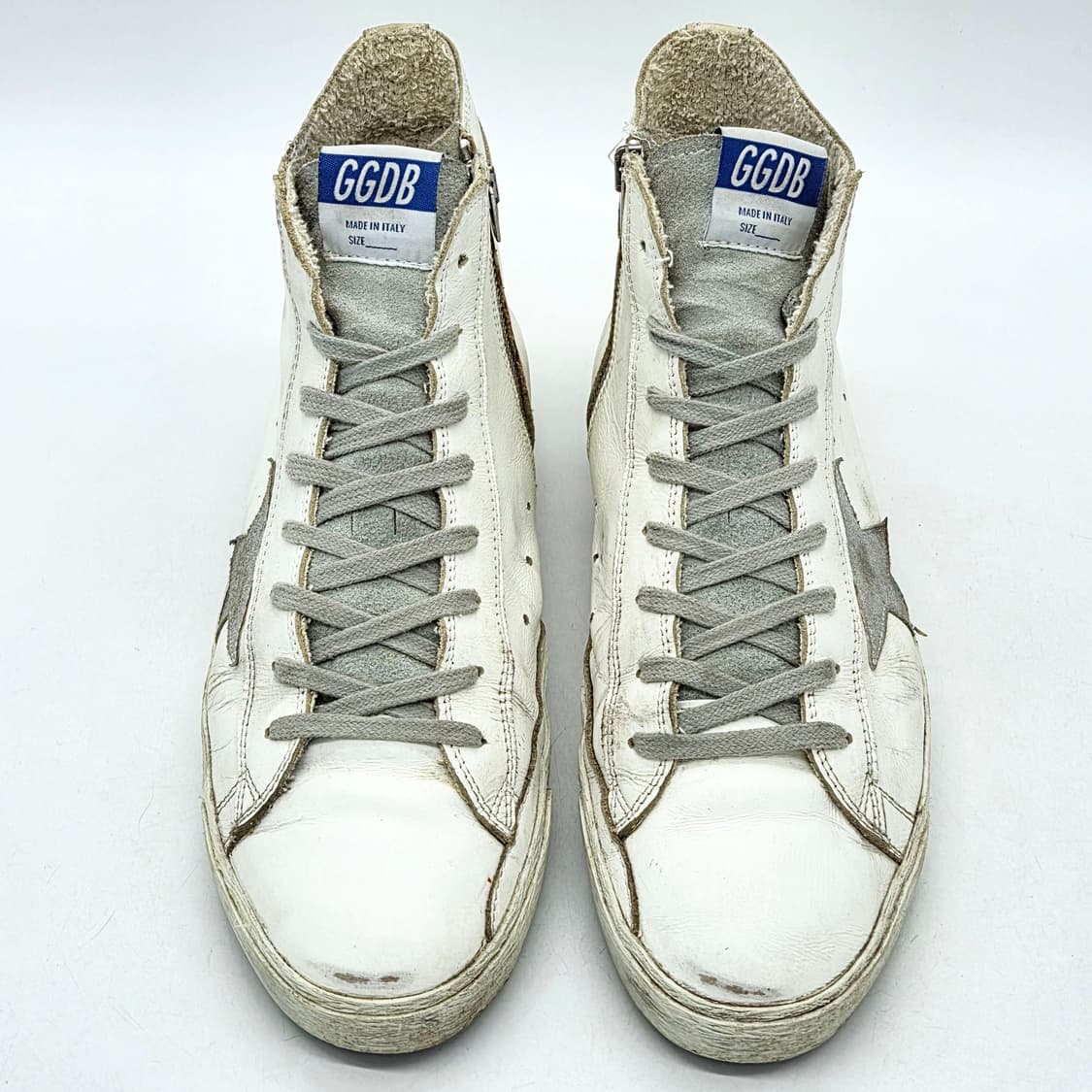 골든구스 프란시 하이탑 화이트/실버 (41) 상품이미지5