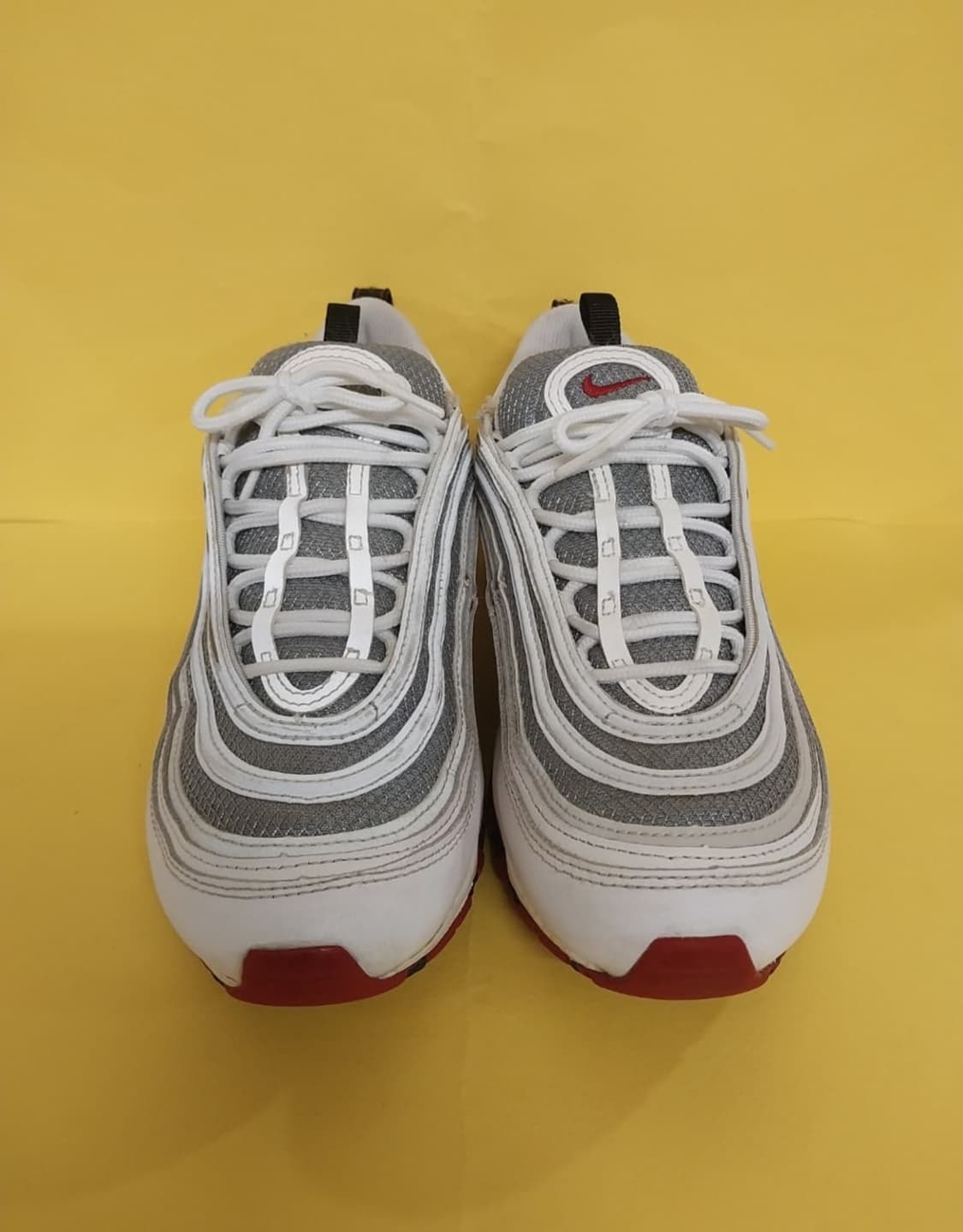 남성 나이키 에어맥스 97 화이트실버 운동화 (250) 상품이미지2