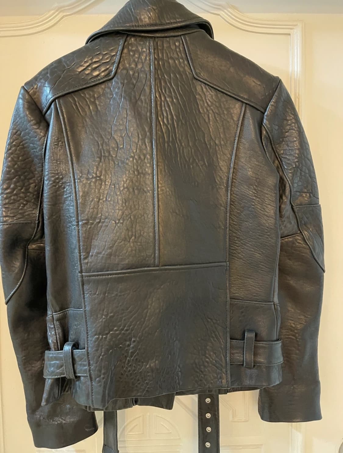 marché 마르쉐 리얼 카우레더 라이더 자켓/S~M 상품이미지2