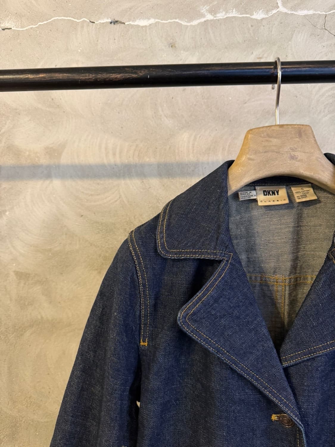 DKNY 데님 코트 55~66 상품이미지2