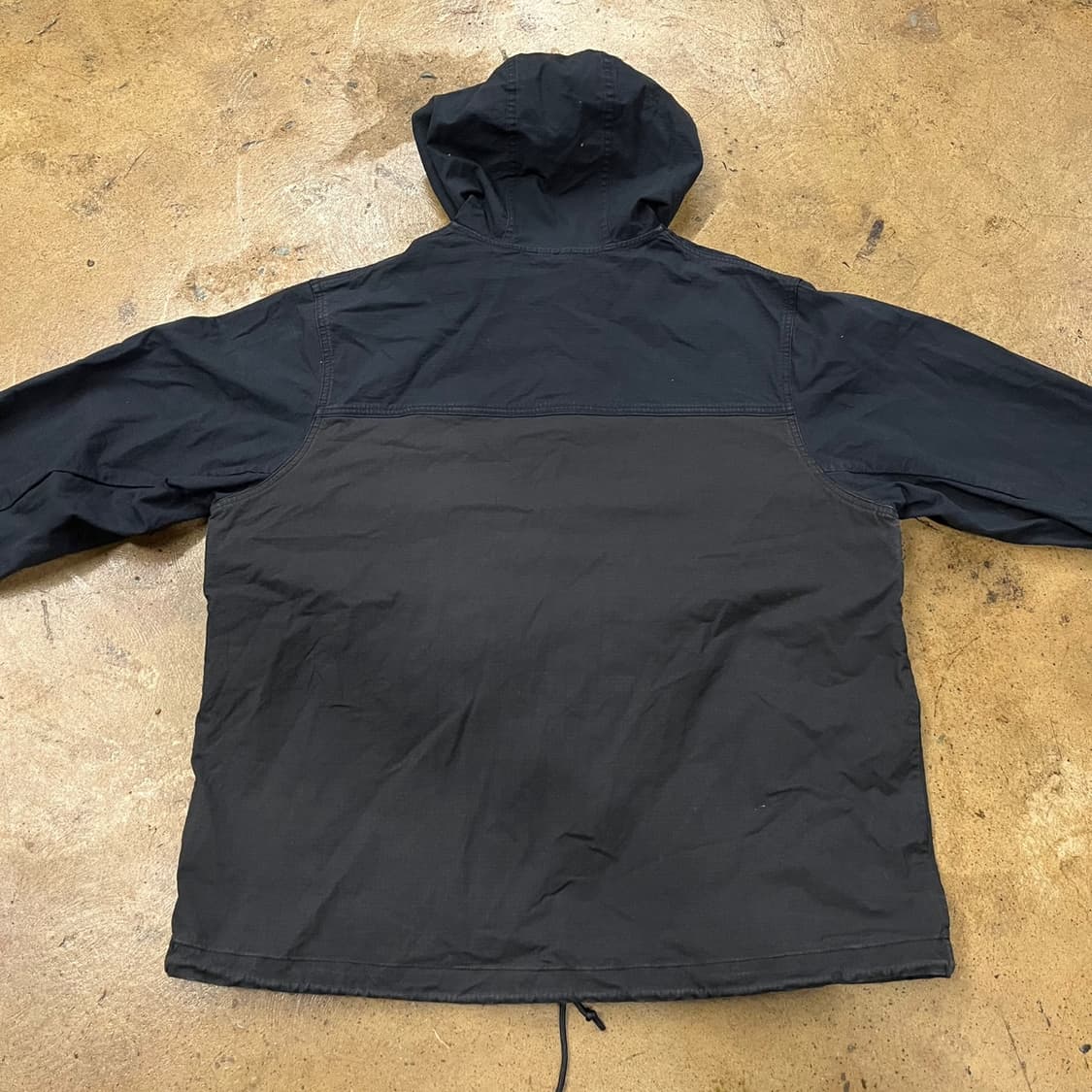 [정품/2XL] 나이키 SB 블랙 후드 하프집업 바람막이 b19 상품이미지3