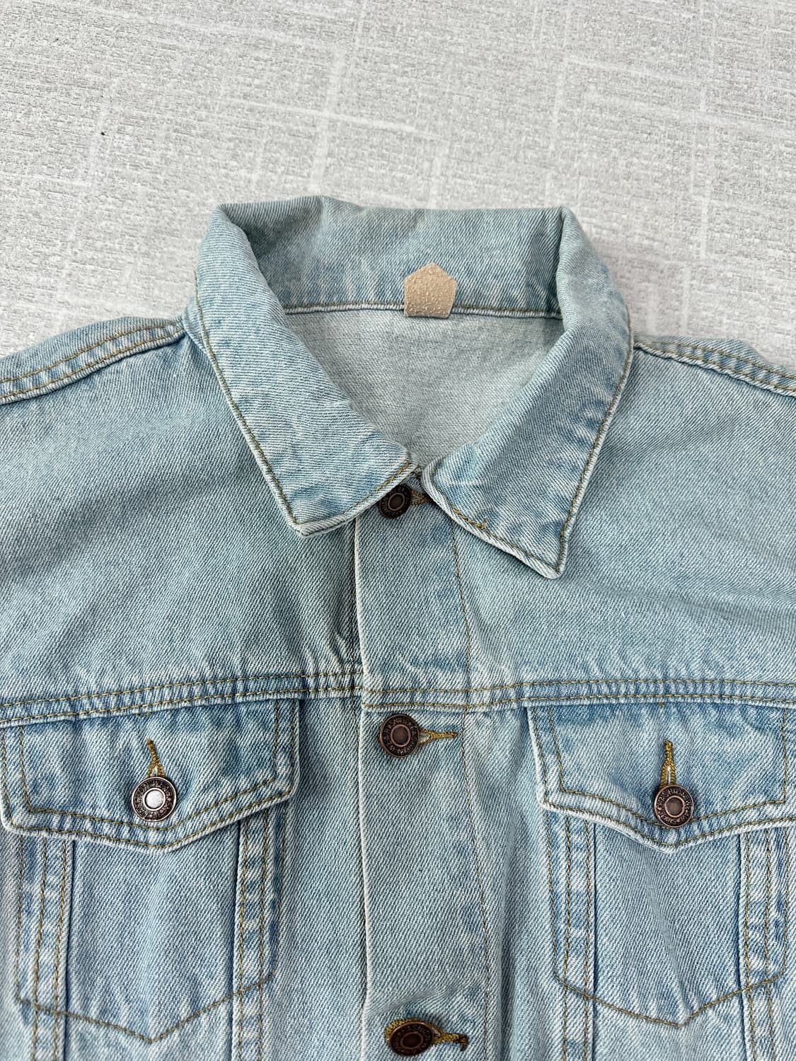 빈티지 데님자켓 오버핏 상품이미지3