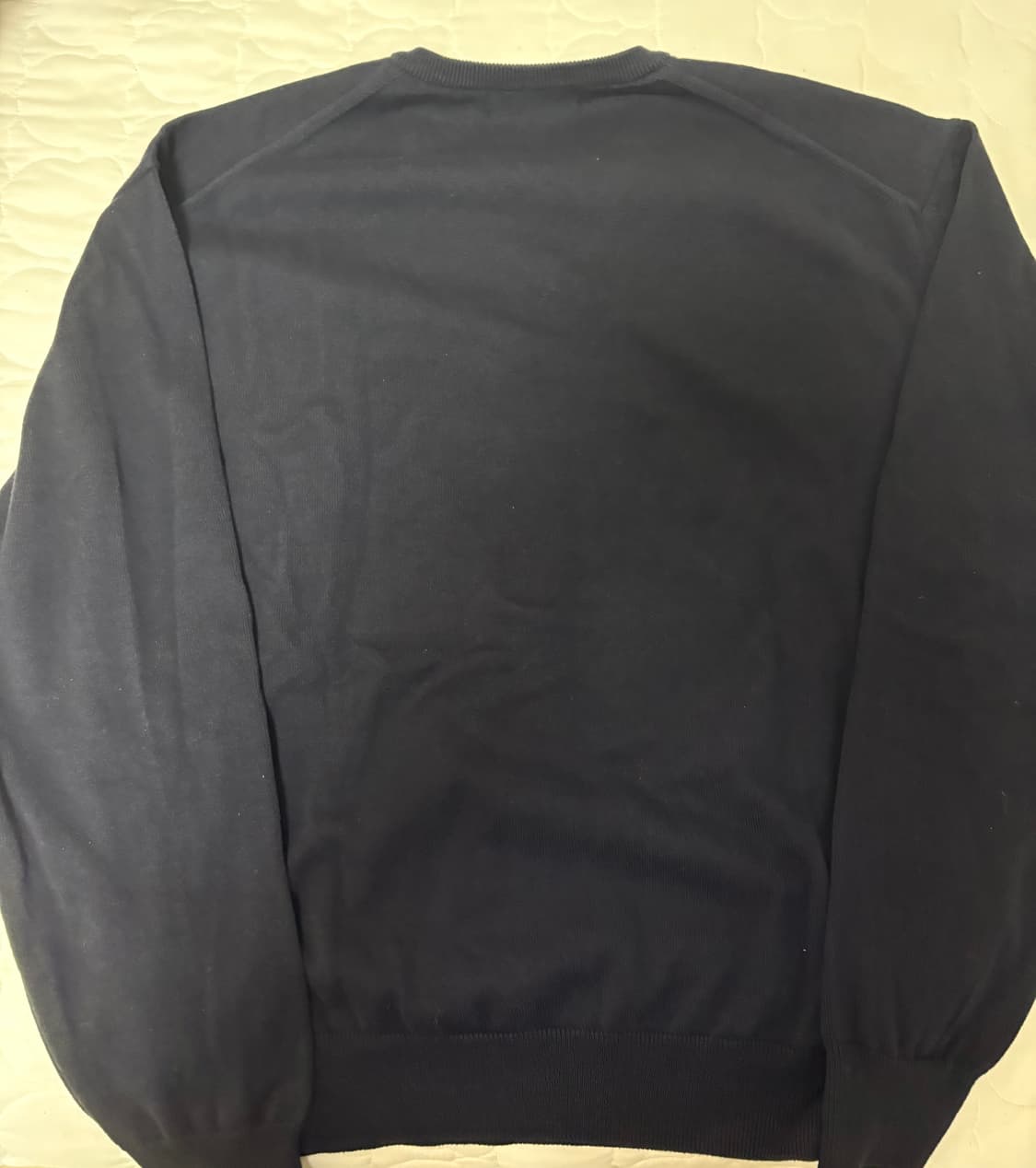 유니온블루 하드 트위스트 코튼 브이넥 니트 네이비 xl 상품이미지2