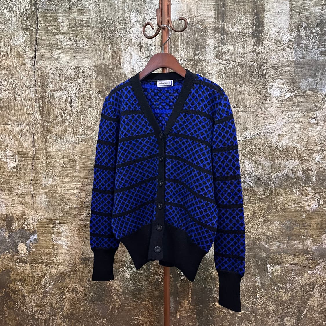 90s 입생로랑 울 가디건 상품이미지1