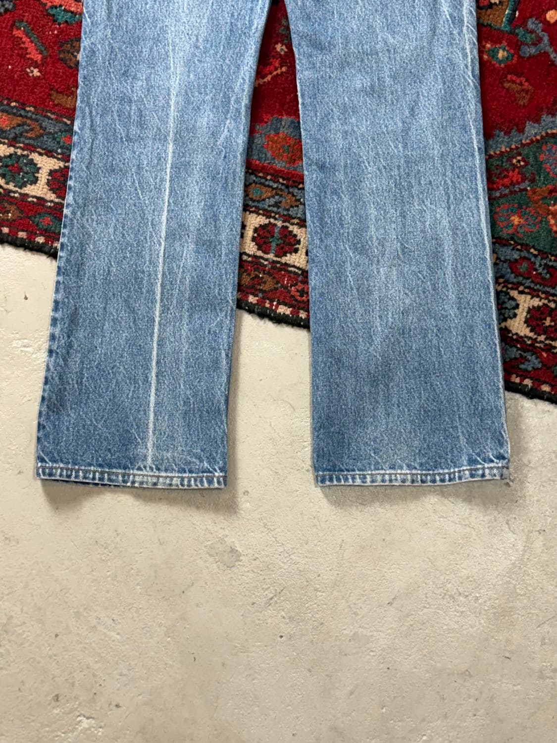 90's USA Made 빈티지 리바이스 517 오렌지탭 부츠컷 데님 상품이미지8