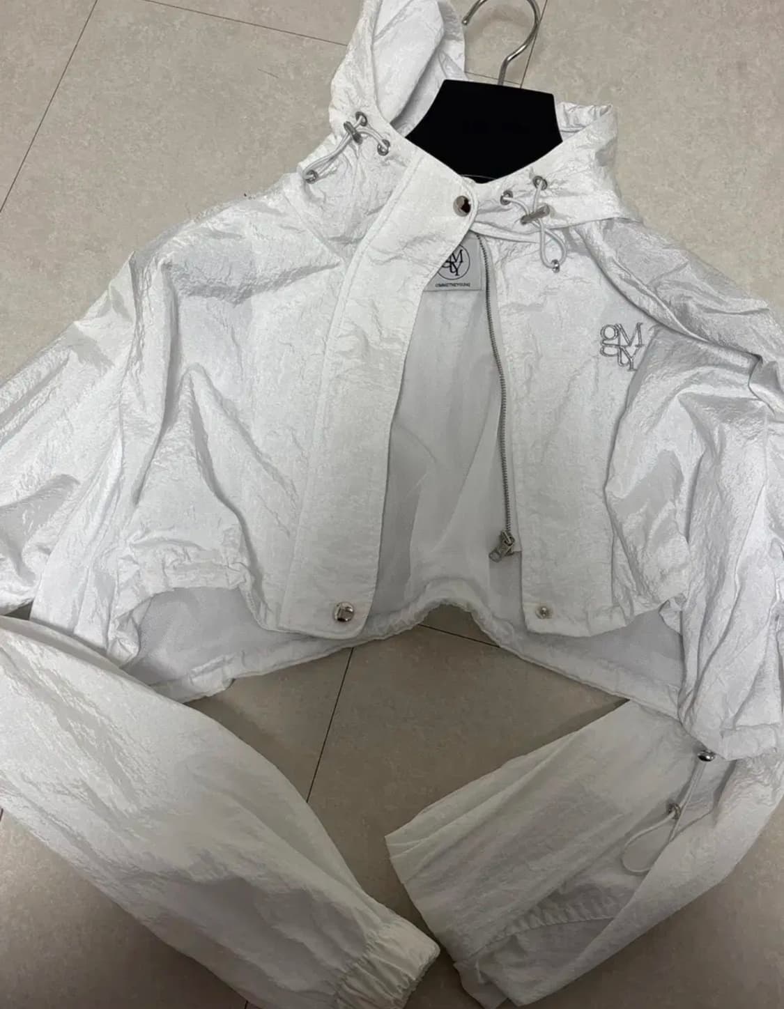 김미더영 볼레로 점퍼 G_NYLON BOLERO JUMPER 상품이미지3