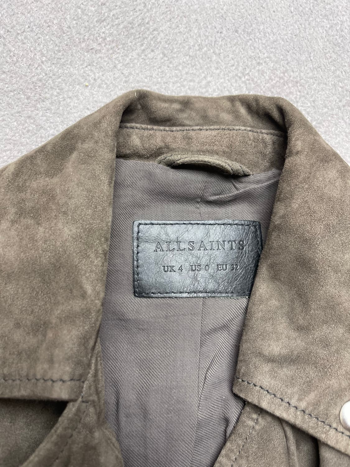 [4] all saints 올세인츠 가죽 프린지자켓- - 라이더자켓 (여 상품이미지9