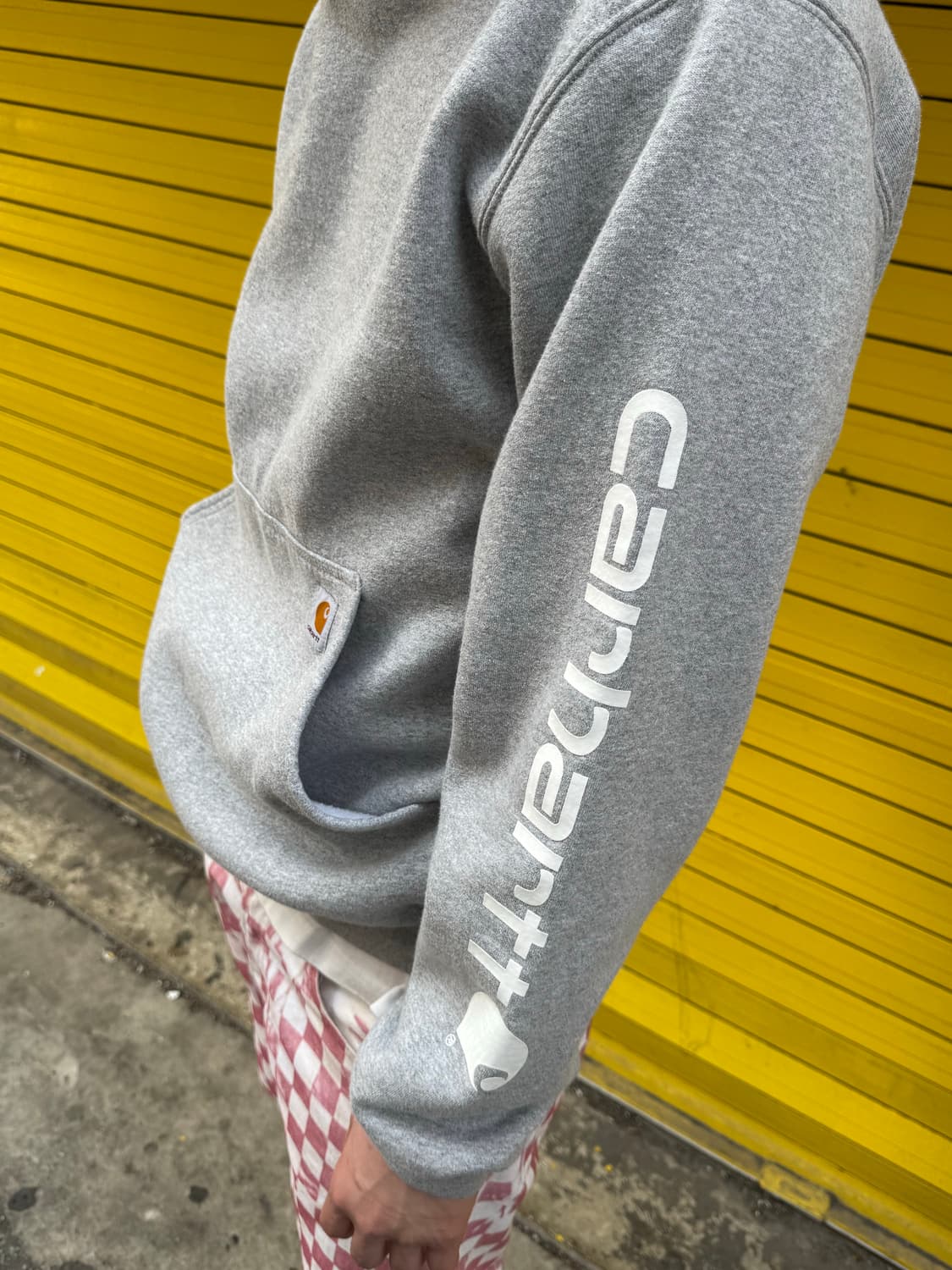 칼하트 k122 미드웨이트 루즈핏 후드 S 상품이미지5