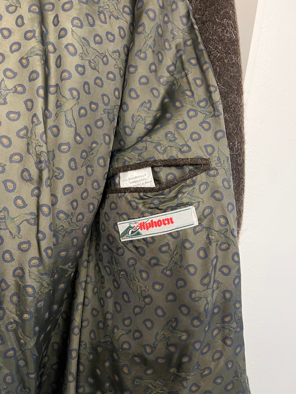 VINTAGE ALPHORN BOILED WOOL 보일드울자켓 상품이미지10