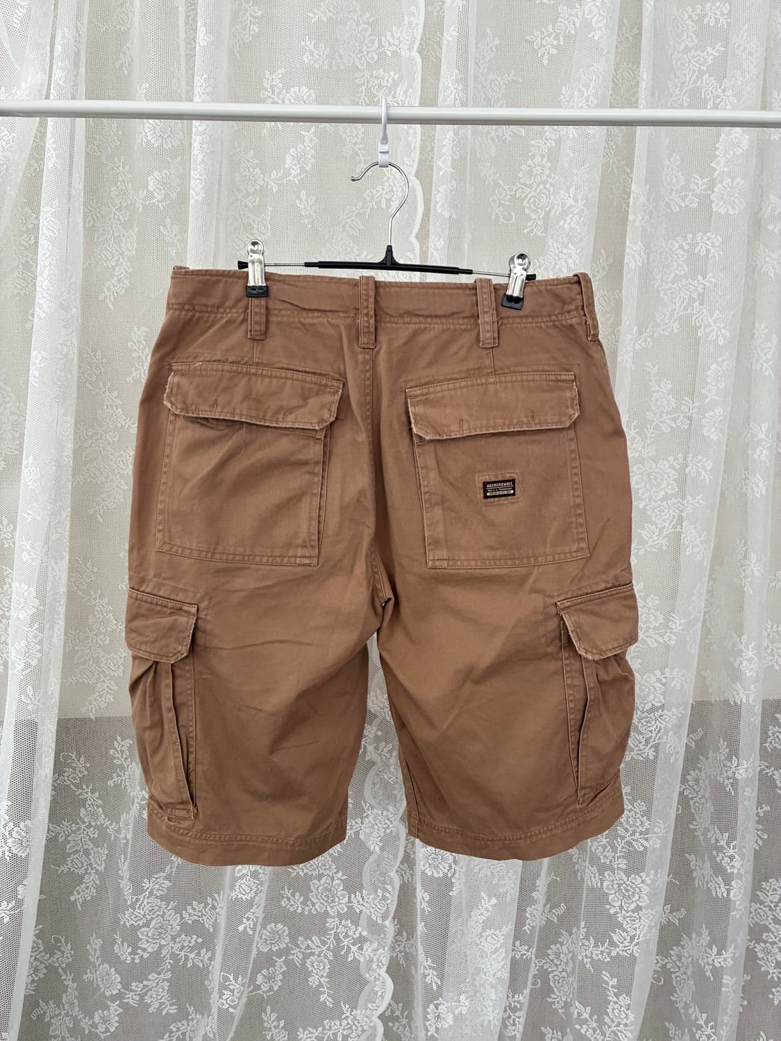 34) 아베크롬비 카고 버뮤다 반바지 브라운 상품이미지2