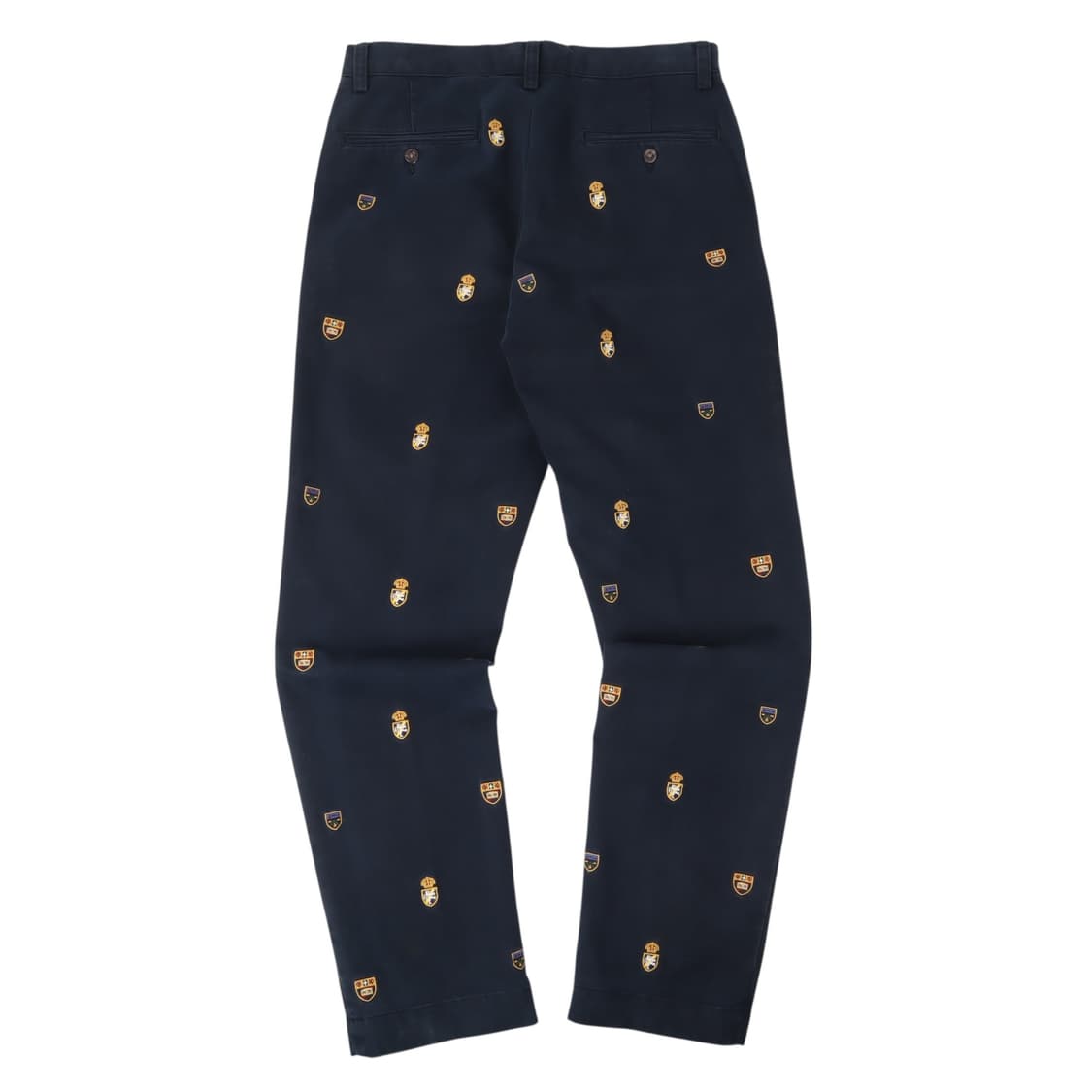 폴로 랄프로렌 쉴드 엠브로이드 로고 네이비 코튼 팬츠 상품이미지4