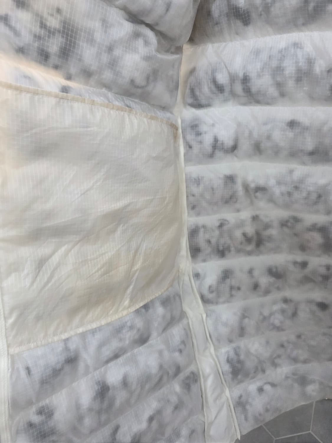 나이키 마블 에코다운 합성 필파카XL경량패딩 화이트 상품이미지7