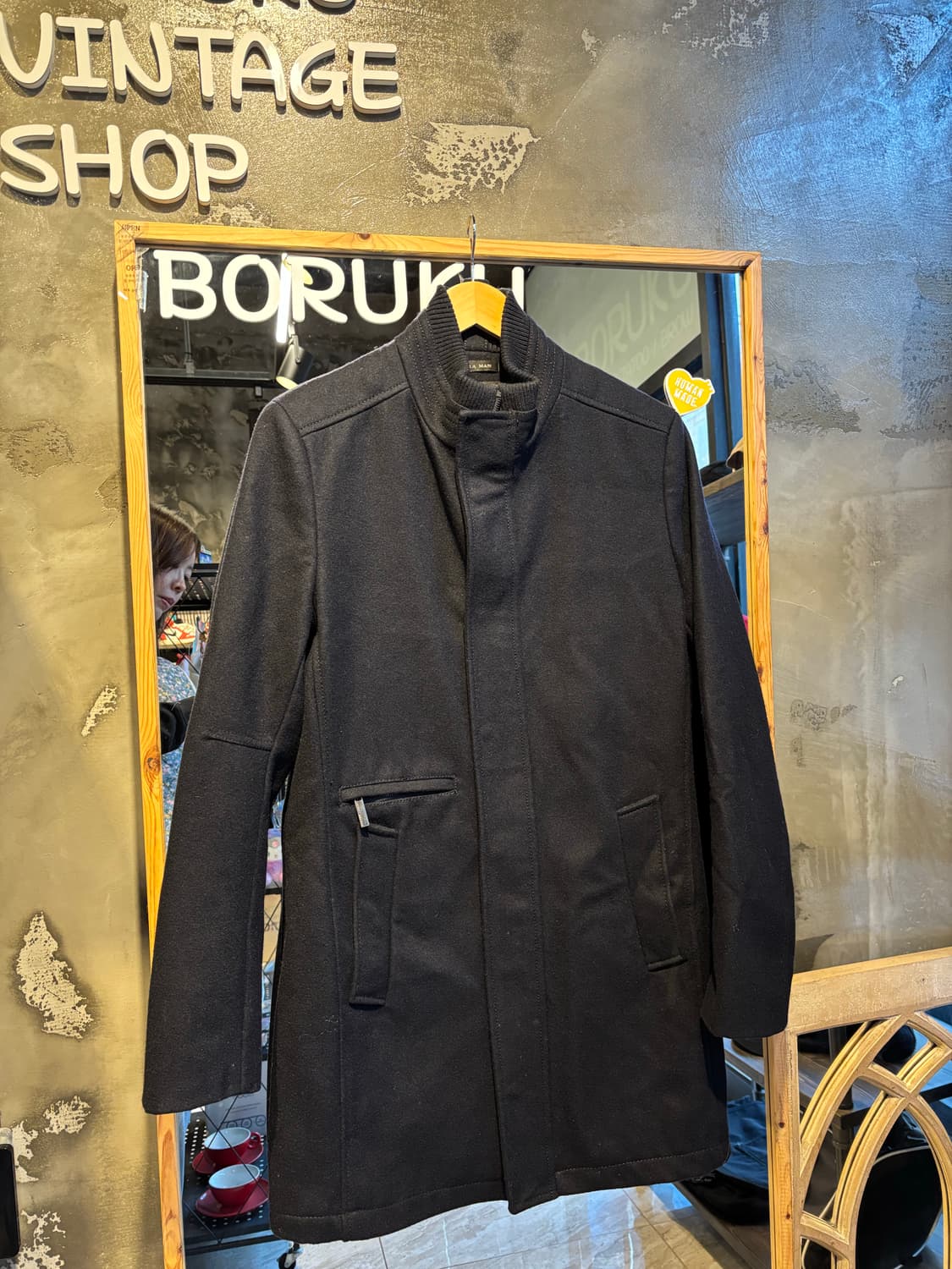 자라 블랙 롱 코트 M 상품이미지1