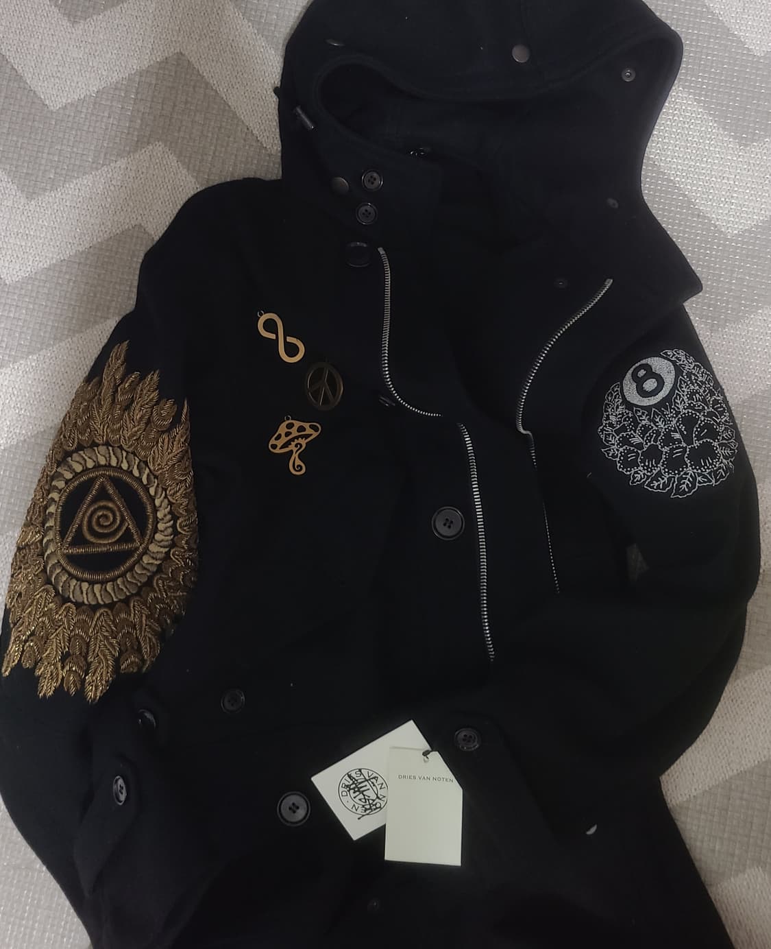 [ S ] 스투시 드리스 반 노튼 울 파카 상품이미지4