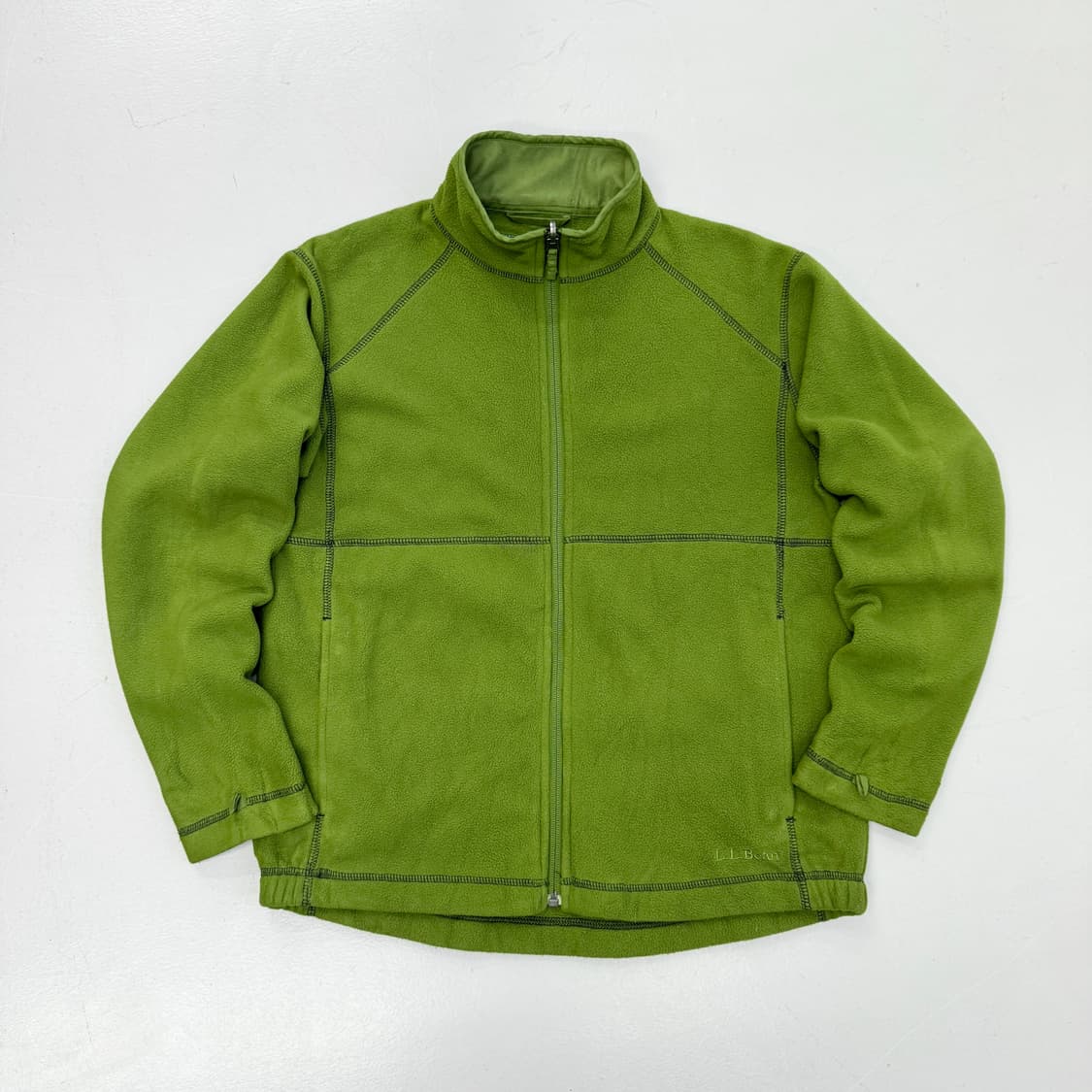 엘엘빈 고프코어 플리스 자켓 그린 상품이미지2