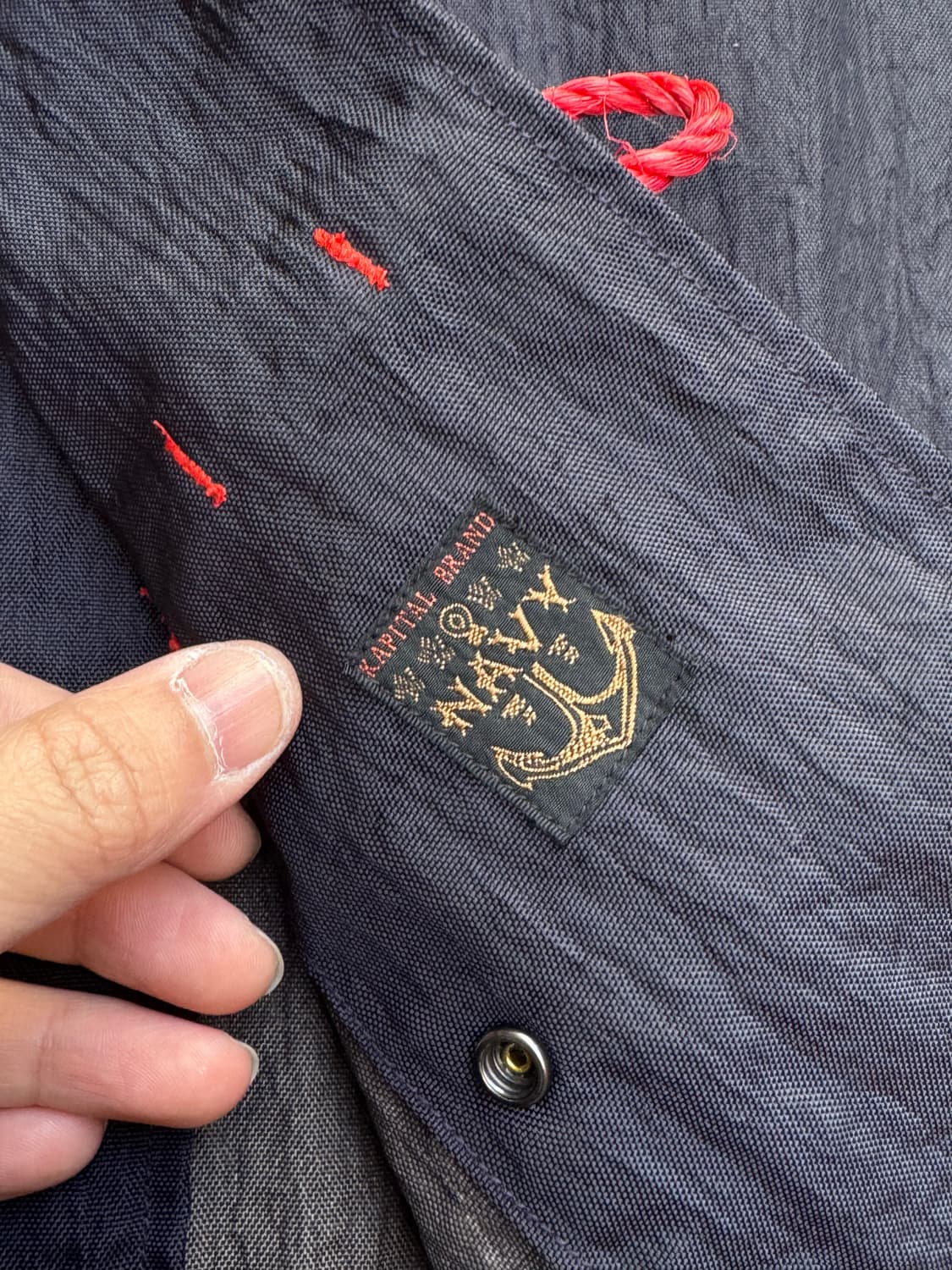 캐피탈 네이비 더플 토글 후드자켓  상품이미지4