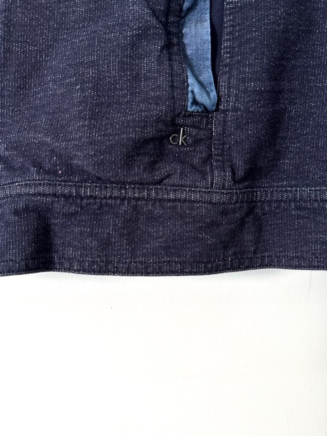 CALVIN KLEIN denim mix easy jacket 상품이미지4