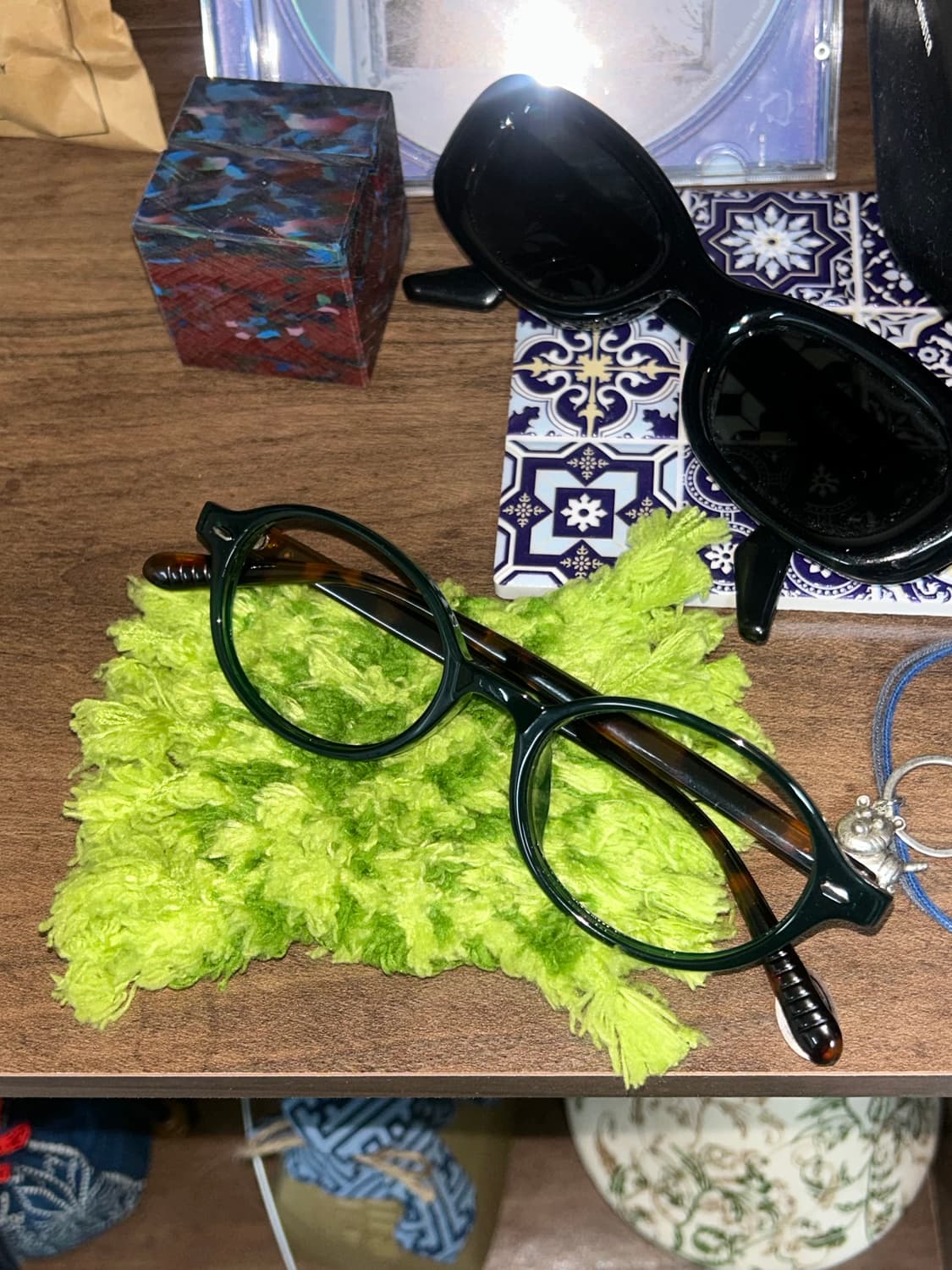 [핸드메이드] • 코스터 • 한참을 초록 상품이미지2