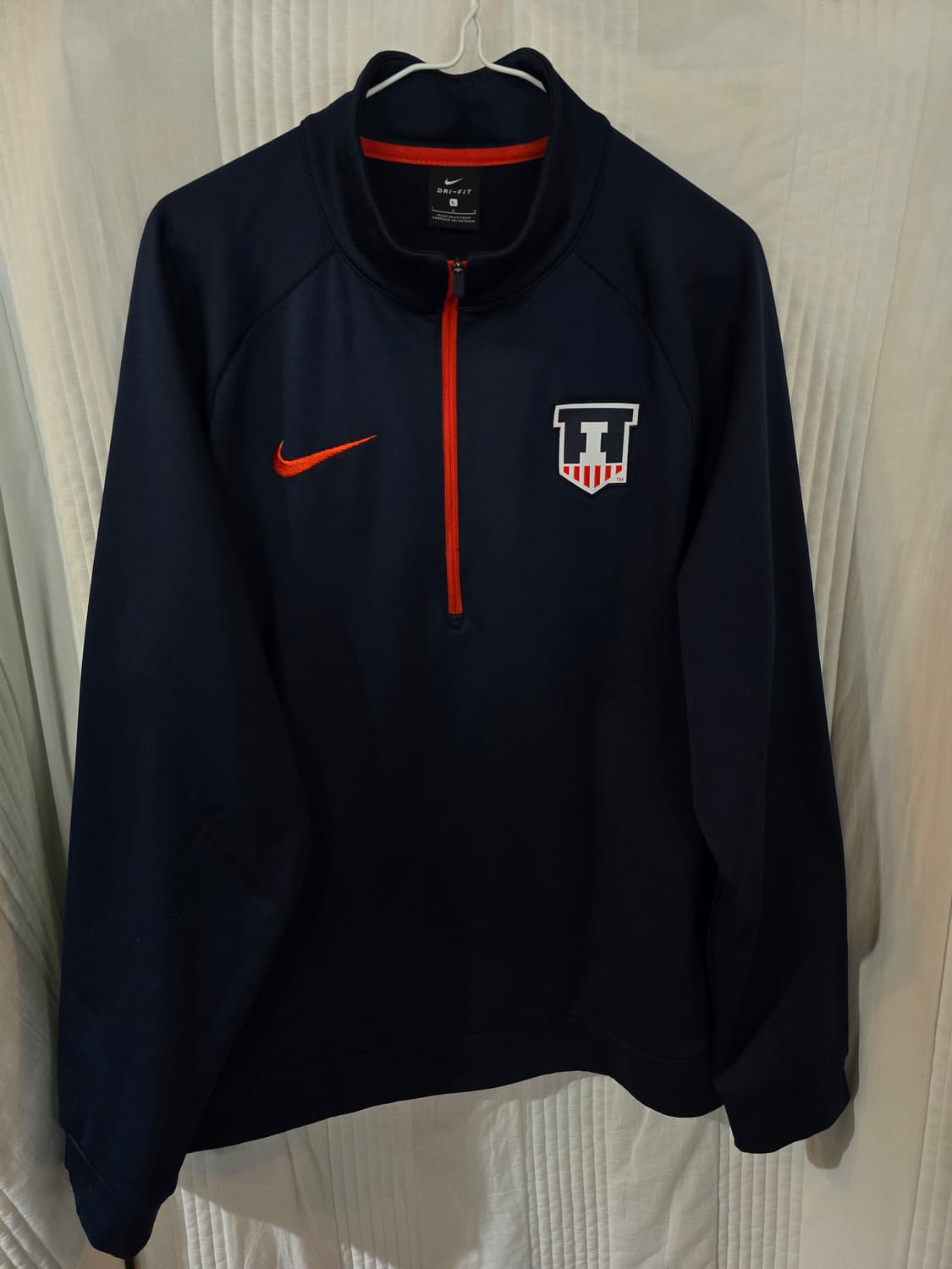 나이키 일리노이 드라이핏 하프집업 네이비 상품이미지2